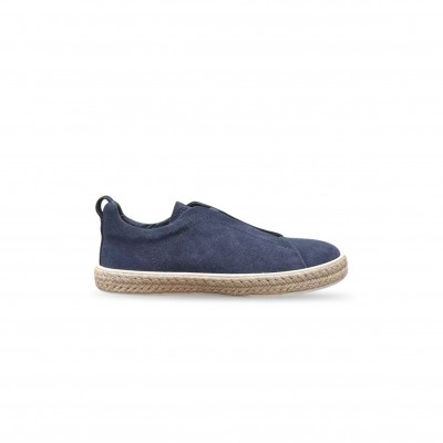ZEGNA SUEDE ESPADRILLES 